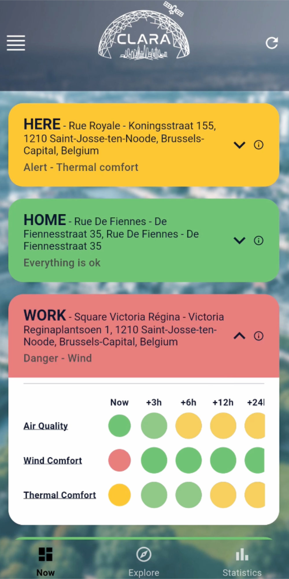 CLARA App Screenshot 2