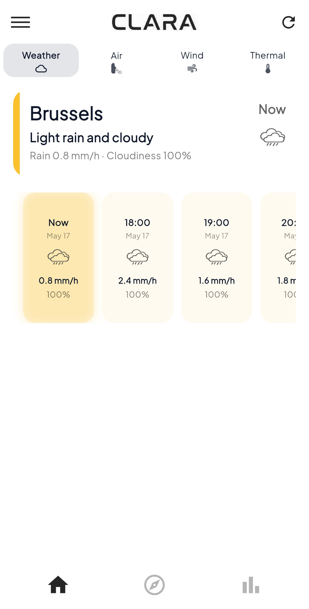 CLARA App Screenshot 2
