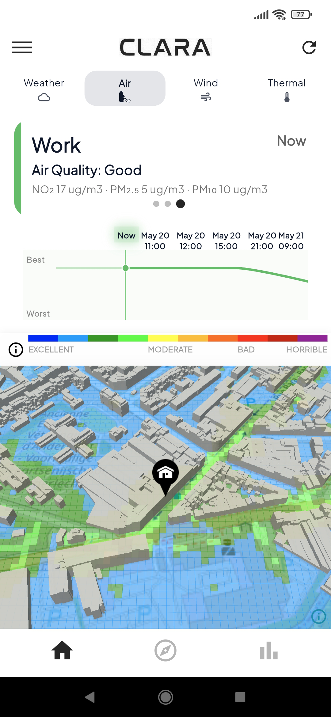 CLARA app